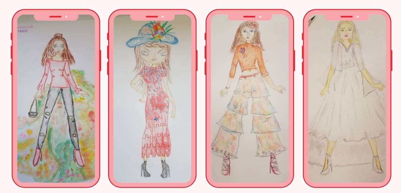 periode gans Maken Fashion Illustratie - Fashion School Mode Incolors